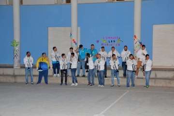 El Carnaval vuelve a brillar en Las Remudas con Los Diamantes (Foto Francisco Javier Santana)