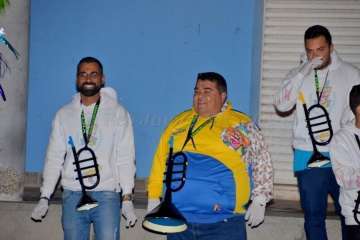 El Carnaval vuelve a brillar en Las Remudas con Los Diamantes (Foto Francisco Javier Santana)