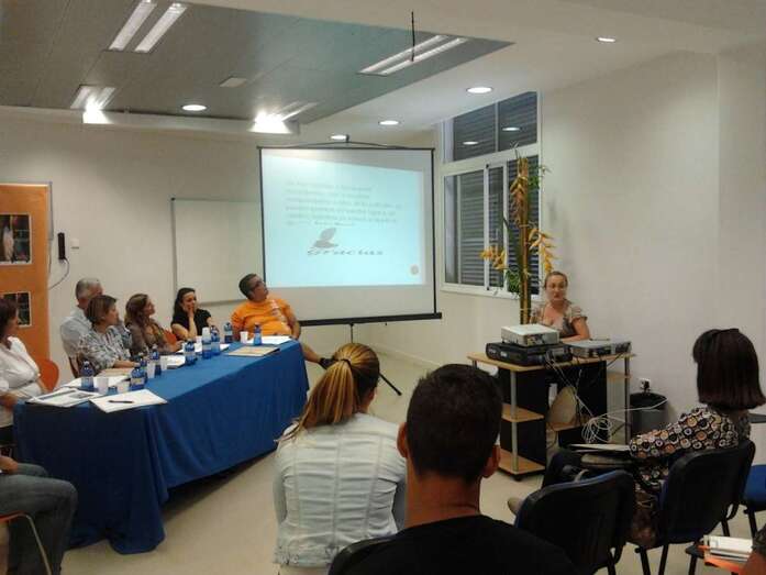 Archivo. Reunión del equipo de la Coordinadora de Recursos de Jinámar (Foto TA)