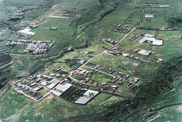 Archivo. Vista aérea de la urbanización de Lomo Salas (Foto TA)