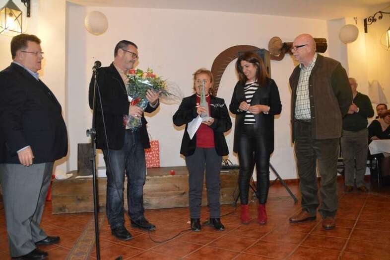 Archivo. Imagen de la celebración del pasado año en el que se homenajeó por primera vez a una mujer (Foto TA)