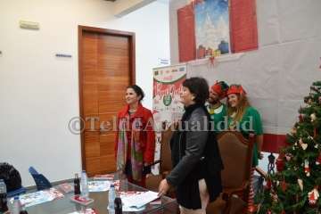 Magia e ilusión en Los Llanos de la mano de Papá Noel y sus renos (Foto TA)