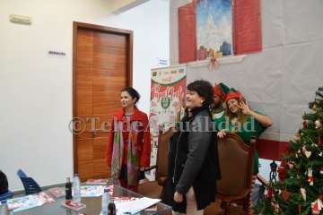 Magia e ilusión en Los Llanos de la mano de Papá Noel y sus renos (Foto TA)