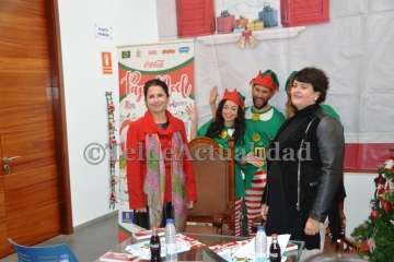 Magia e ilusión en Los Llanos de la mano de Papá Noel y sus renos (Foto TA)