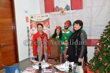 Magia e ilusión en Los Llanos de la mano de Papá Noel y sus renos (Foto TA)