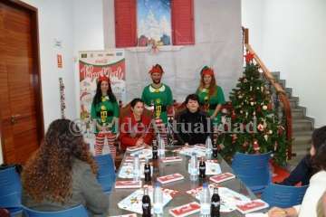 Magia e ilusión en Los Llanos de la mano de Papá Noel y sus renos (Foto TA)