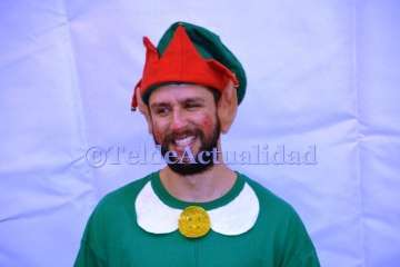 Magia e ilusión en Los Llanos de la mano de Papá Noel y sus renos (Foto TA)