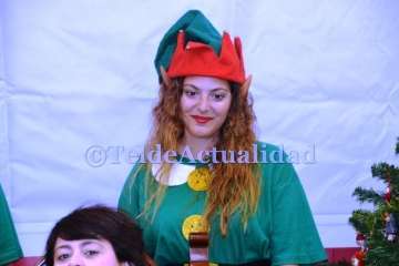 Magia e ilusión en Los Llanos de la mano de Papá Noel y sus renos (Foto TA)