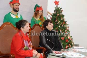 Magia e ilusión en Los Llanos de la mano de Papá Noel y sus renos (Foto TA)