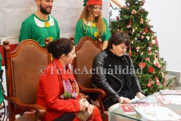 Magia e ilusión en Los Llanos de la mano de Papá Noel y sus renos (Foto TA)