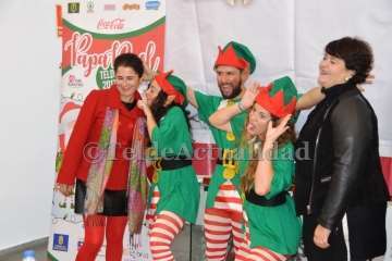 Magia e ilusión en Los Llanos de la mano de Papá Noel y sus renos (Foto TA)