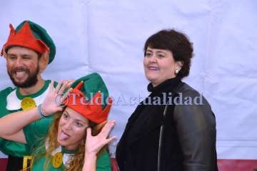 Magia e ilusión en Los Llanos de la mano de Papá Noel y sus renos (Foto TA)
