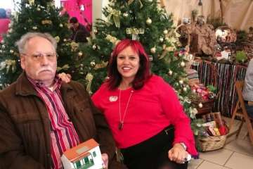 Brindis navideños del grupo de folclore del Centro de Mayores de Telde (Foto TA)