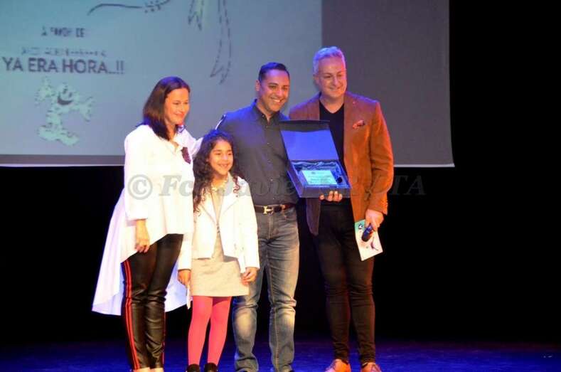 Momento de la gata de este domingo en el Teatro Municipal de Telde (foto TA)