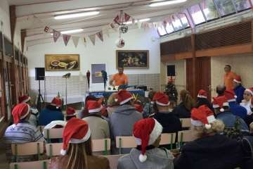 Show de solidaridad en San Juan de Dios (Foto TA)