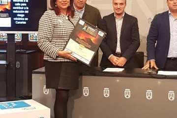 Involcan distingue a Telde por su implicación en un programa educativo (Foto TA)