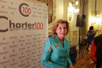 La gala de Charter100 se celebró en el Gabinete Literario (Foto TA y Canariasenhora.com)