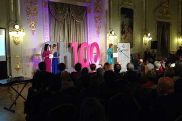 La gala de Charter100 se celebró en el Gabinete Literario (Foto TA y Canariasenhora.com)