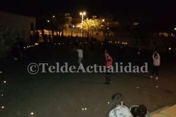 Ensayos con la luz de velas en Las Remudas-Telde (Foto TA)