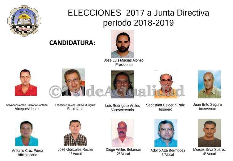 Candidatura de José Luis Macías (Foto TA)