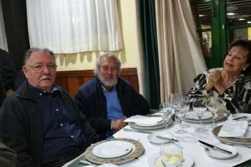 Cena de Navidad de los parroquianos de San Juan de Telde (Foto TA)