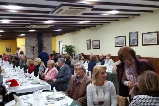 Cena de Navidad de los parroquianos de San Juan de Telde (Foto TA)