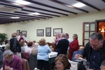 Cena de Navidad de los parroquianos de San Juan de Telde (Foto TA)