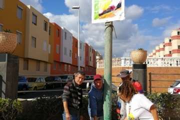 Velas de luz por Paco Bello en La Garita (Foto TA)