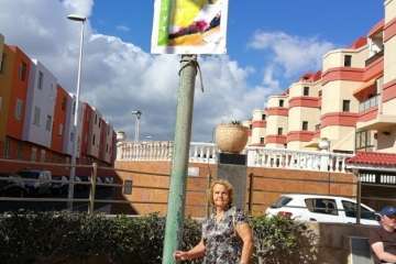 Velas de luz por Paco Bello en La Garita (Foto TA)