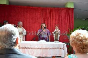 Sustraída una pequeña talla de la Virgen del Carmen del Centro de Mayores de Telde (Foto TA)
