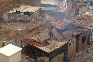 El 'fumadero' de La Montañeta de El Calero-Telde (Foto TA)