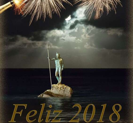 Feliz Año Nuevo 2018 (Foto Agustín Suárez)