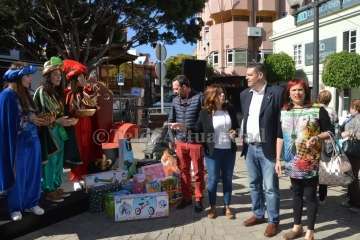 Cierre de la campaña solidaria de recogida de juguetes en Telde (Foto TA y Antonio Alí)
