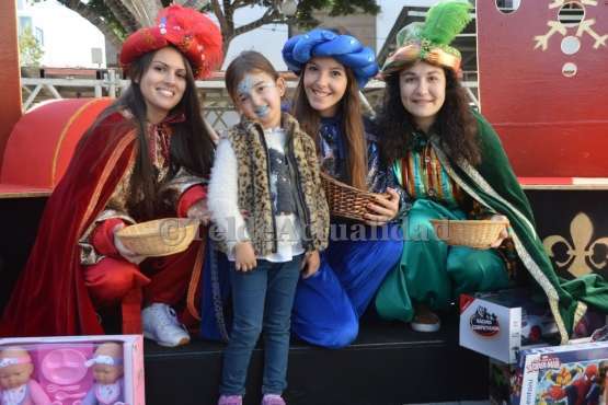 Cierre de la campaña solidaria de recogida de juguetes en Telde (Foto TA y Antonio Alí)