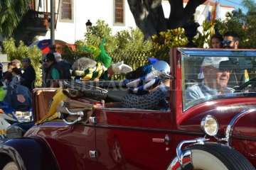 Melchor, Gaspar y Baltasar desbordan de magia e ilusión la plaza de San Juan (Foto TA y F.Javier Santana)