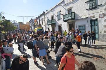Los Reyes Magos en Telde (Foto TA)