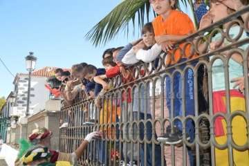 Los Reyes Magos en Telde (Foto TA)