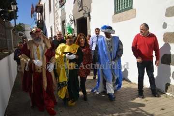 Los Reyes Magos en Telde (Foto TA)