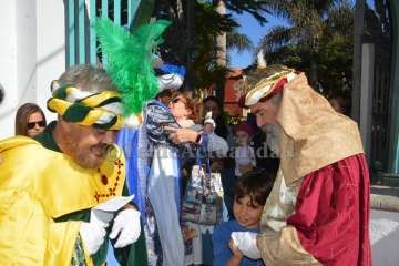 Los Reyes Magos en Telde (Foto TA)