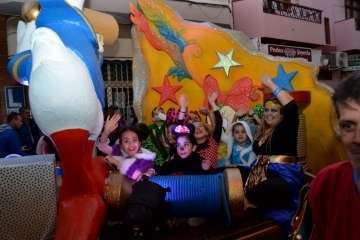Gran Cabalgata de los Reyes Magos 2018 (Foto F. Javier Santana)