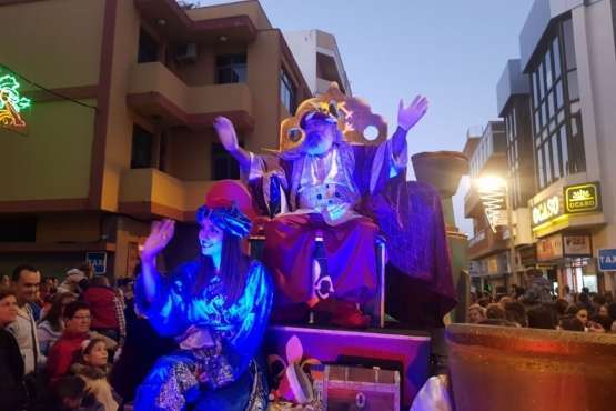 Gran Cabalgata de los Reyes Magos 2018 (Foto F. Javier Santana)