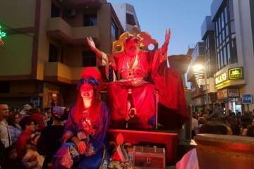 Gran Cabalgata de los Reyes Magos 2018 (Foto F. Javier Santana)
