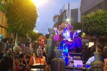 Gran Cabalgata de los Reyes Magos 2018 (Foto F. Javier Santana)