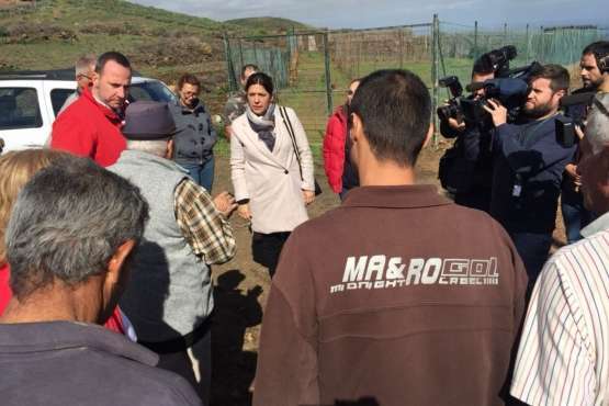 El Gamonal seguirá a oscuras y sin agua corriente (Foto TA)