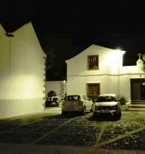 Imagen captada anoche por un vecino de San Francisco (Foto TA)