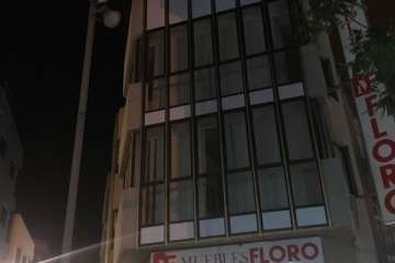 Deficiencias en el alumbrado público de la Avenida de la Constitución de Telde (Foto TA)