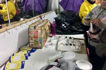 La murga femenina teldense Las Golisnionas celebra su quinto aniversario (Foto TA)