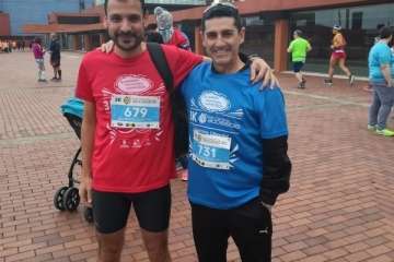 Los enfermos de Crohn y colitis ulcerosas corren la Gran Canaria Accesible (Foto TA)