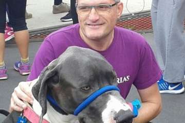 Los enfermos de Crohn y colitis ulcerosas corren la Gran Canaria Accesible (Foto TA)