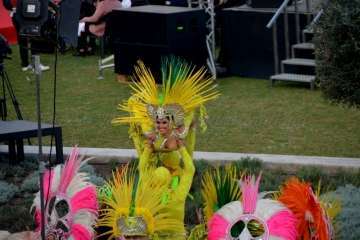 Acto de presentación de las candidatas a Reina del Carnaval de Las Palmas de GC 2018 (Foto Francisco J. Santana/Tony Hernández-Lpcarnaval)